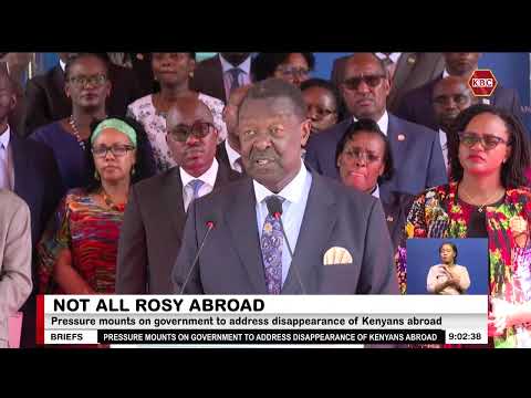 Mudavadi Gov T Yet To Find Body Of Teacher Killed In Tanzania Post Election Violence