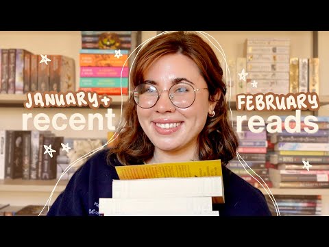 recent reads 🧚🏼✨ January and February reads I haven't talked about
