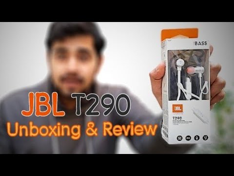 JBL T290 Earphones Unboxing & Review | Good or Bad!