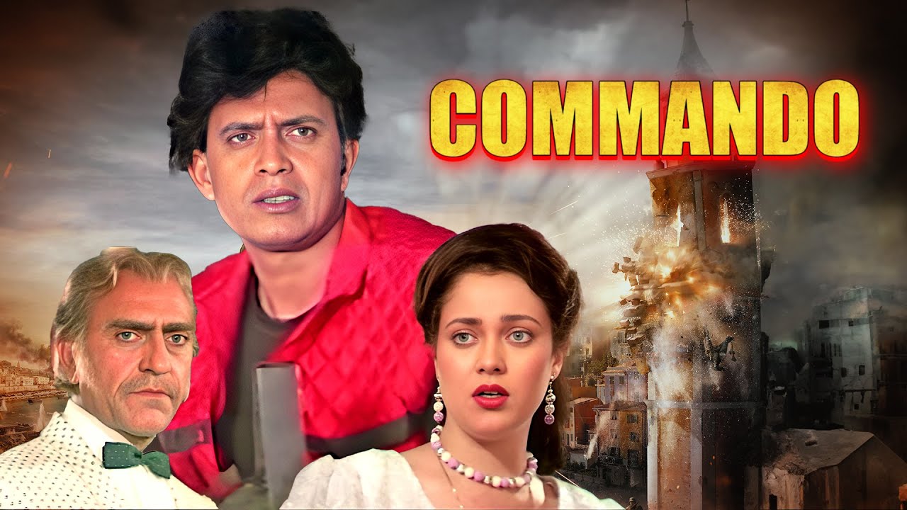 Commando Full Movie  Mithun Chakraborty Mandakini   90s   HINDI ACTION  Danny Denzongpa