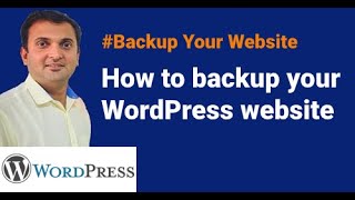 How to setup backup for WordPress website | Backup and Restore WordPress Website | Website Backup