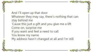 Keith Richards - Just a Gift Lyrics