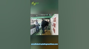 Continuous plating production line