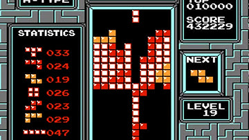 TAS - NES Tetris (USA) "fastest 999999" by Acmlm in 03:41.9