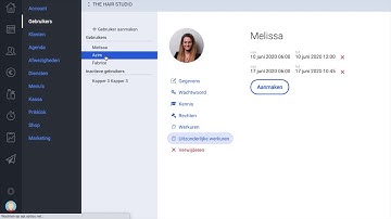 Hoe kan ik uitzonderlijk werkuren of openingsuren voor een specifieke periode aanpassen?