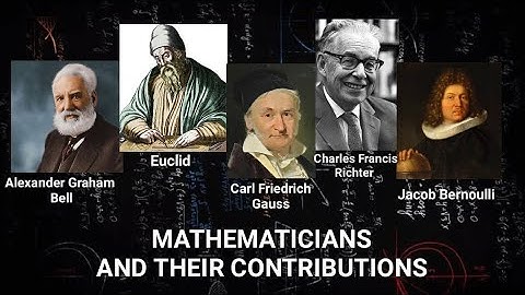 MATHEMATICIANS AND THEIR CONTRIBUTIONS - Part 2 #Mathmajorship #LETmarch2023 HISTORY OF MATHEMATICS