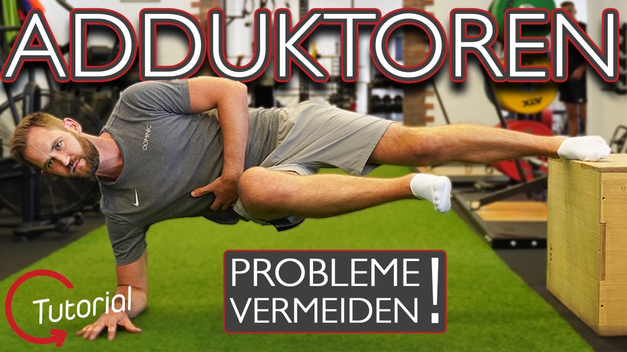 Adduktoren trainieren - Schmerzen beim Fußball (Teil 1/2) | Tutorial | Kernfit