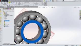 TUTORIAL SOLIDWORKS BEARING MANUAL ( bearing load )