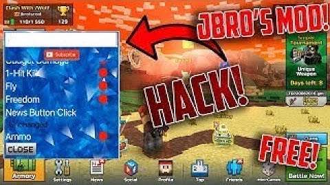 FINALLY WORKING JBROS MOD MENU APK PIXEL GUN 3D NO ROOT