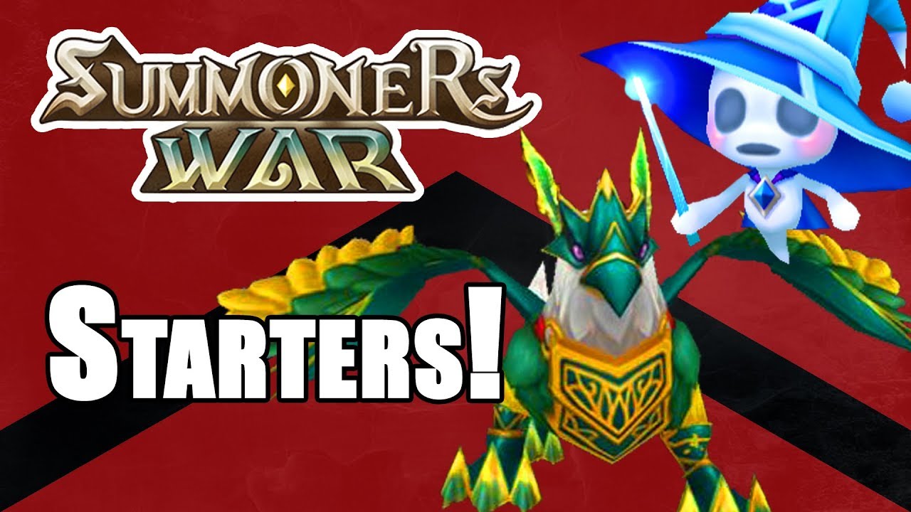 The Best Starter Team | Summoners War Free To Play Beginner Guide | Carbon Knights
