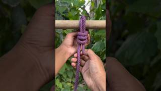 Incredible strong knot #knot #tricks #outdoors