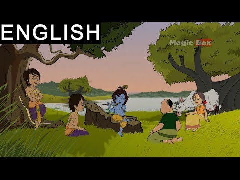 Krishna And Kaliya - Sri Krishna In English - Animated/Cartoon Stories For Kids