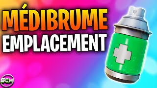 Utiliser Une Médibrume En Glissant Fortnite, Emplacement Médibrume Fortnite, Astuce Guide Défi Quête
