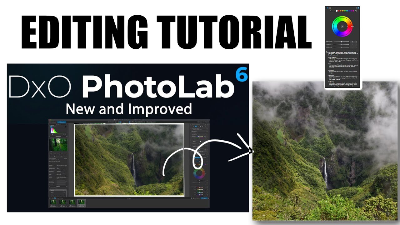 QUICK AND SIMPLE EDITING IN DXO PHOTOLAB 6 LIGHTROOM ALTERNATIVE 2023 ...