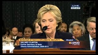 Celebrity Secretary Clinton's opening statement at the House Committee on Benghazi | Hillary Clinton Profile