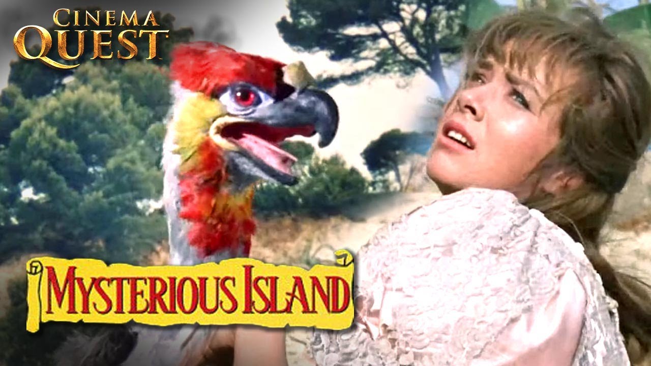 Mysterious Island | Attack Of The Giant Bird | Cinema Quest - YouTube