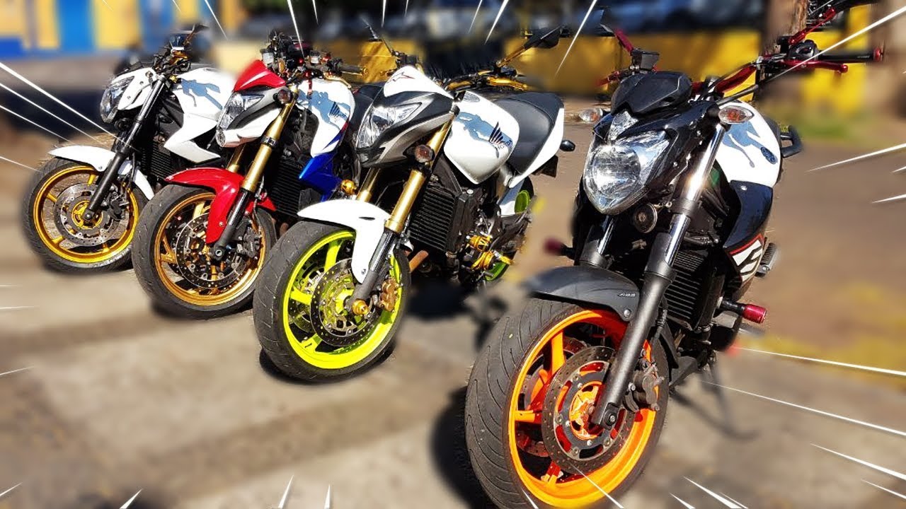 CAUSANDO COM QUATRO MOTOS 😲