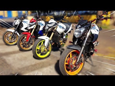 CAUSANDO COM QUATRO  MOTOS 😲