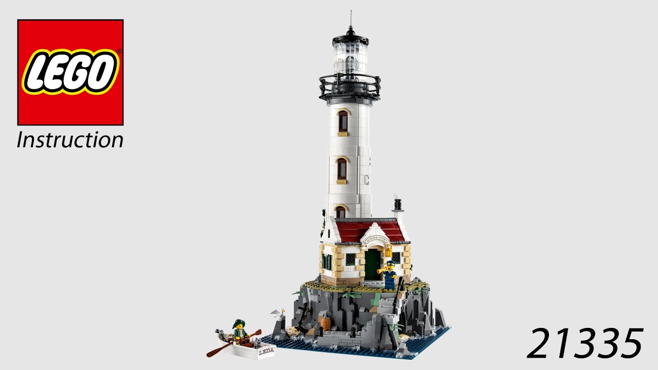 LEGO Instruction - Ideas - 21335 - Motorized Lighthouse