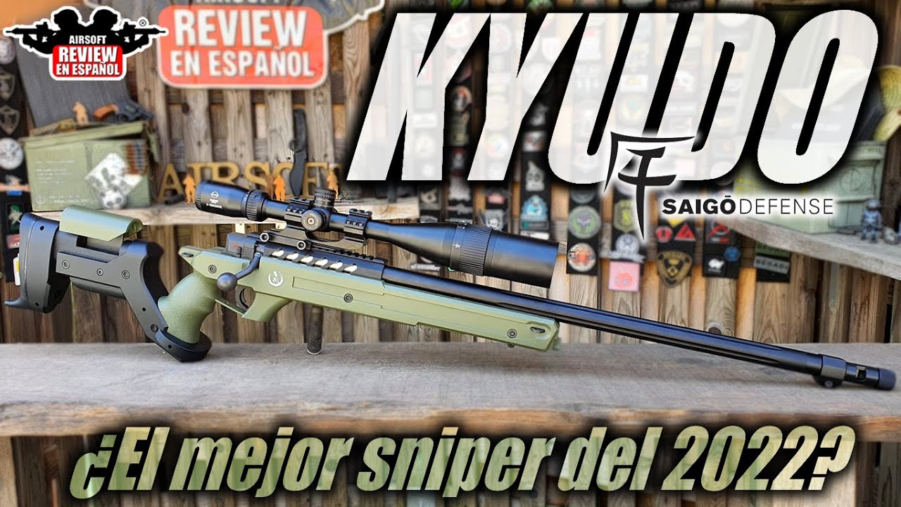 Rifle de fracotirador SAIGO KYUDO‼️ Es este el mejor sniper del 2022? 🤔