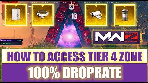 How to access TIER FOUR DARK AETHER ZONE in MWZ and get BETTER RARE ITEMS.