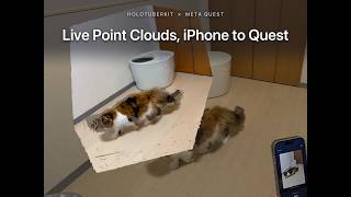 HoloTuberKit v2: Stream iPhone TrueDepth & LiDAR to XR Devices