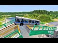 Cars vs Bascule Bridge - BeamNG Drive Crashes