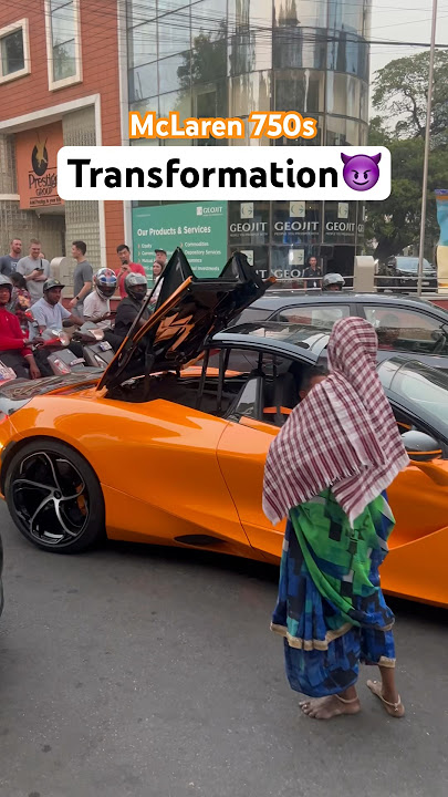 McLaren 750s Transformation #supercars #bangalore