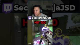 STREAMERS GOT CLIPPED!  @secretninjajsd6431 @otoms_life98 #valorant #gaming #shorts