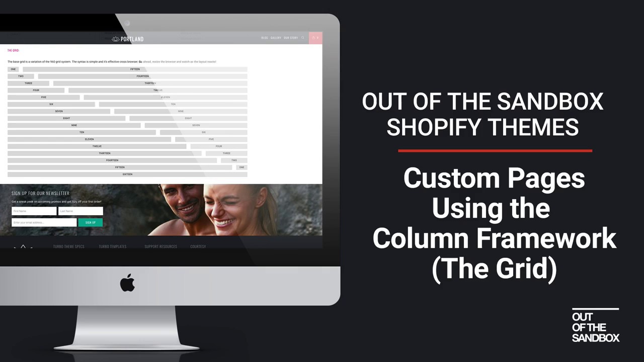 Out of the Sandbox - Custom Pages using the Grid - YouTube