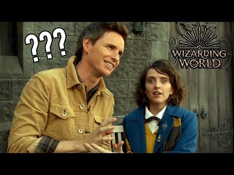 GUESS THAT WAND ft. EDDIE REDMAYNE | Blind Fantastic Beasts Wand Challenge