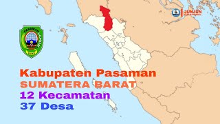 Kabupaten Pasaman, Sumatera Barat, 12 Kecamatan, 37 Desa