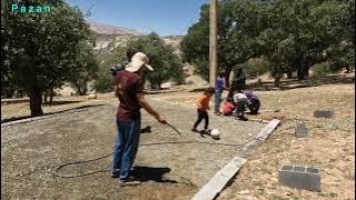 Building a Tent Platform for Life: A Story of Help and Unity'