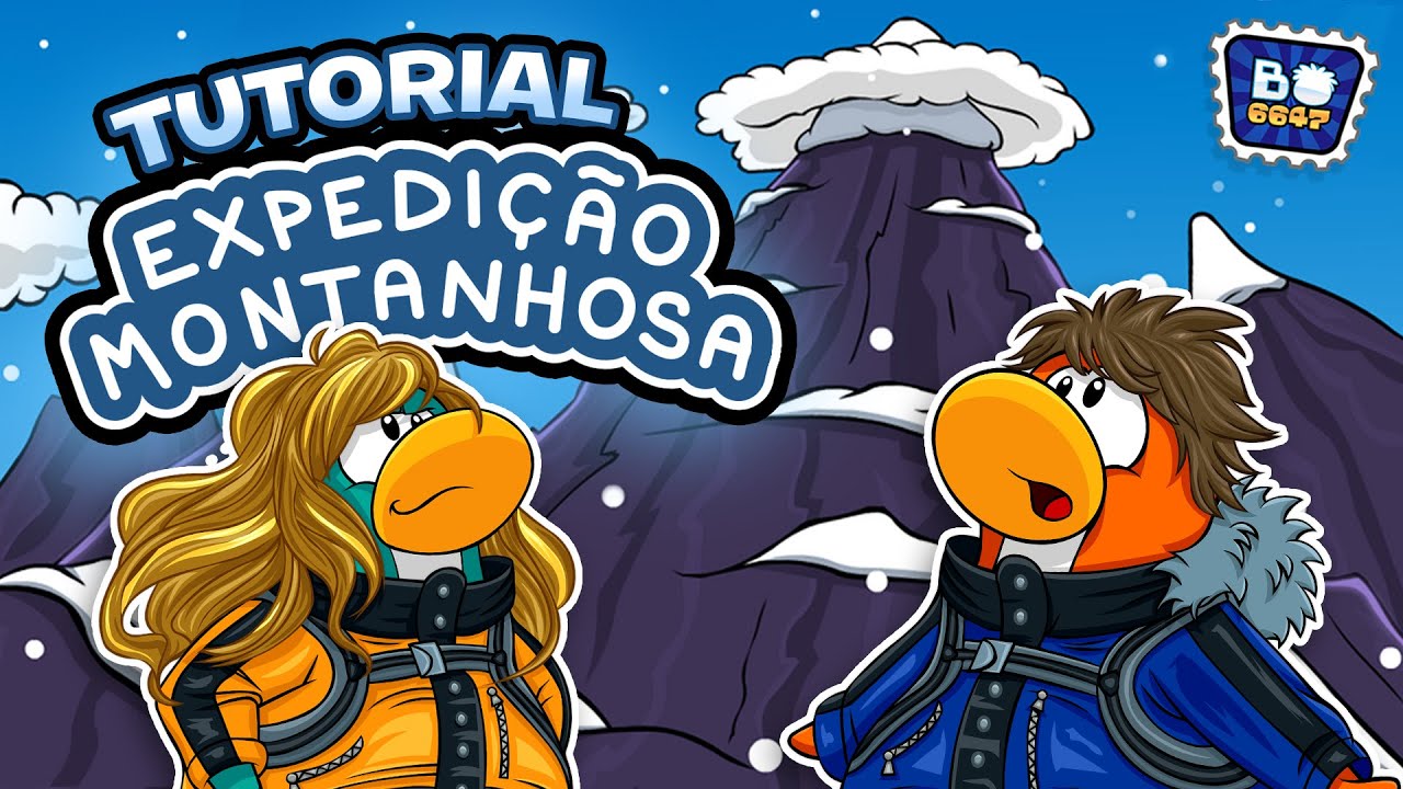 🏔️ Expedição Montanhosa! - Club Penguin Avalanche 🏔️ 