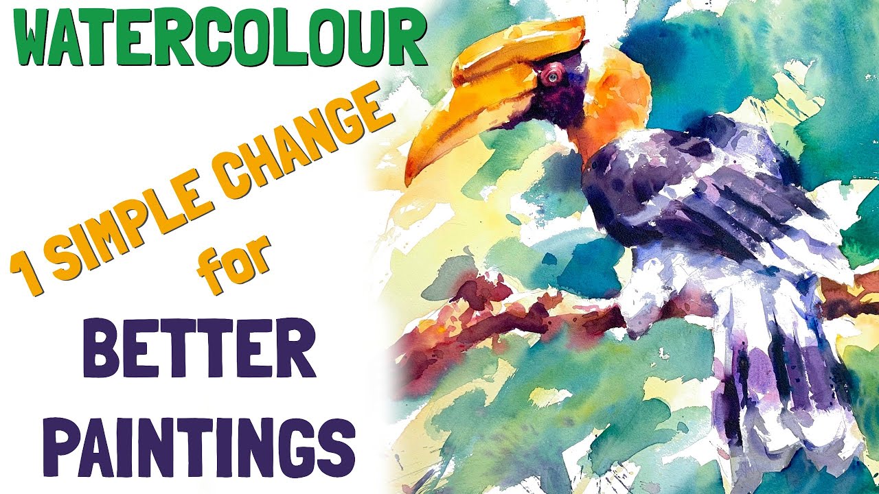 how to IMPROVE your watercolour painting YouTube