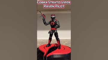 GI Joe Classified Custom Action Figure Cobra Strato Viper The Raven Pilot #subscribe #gijoe