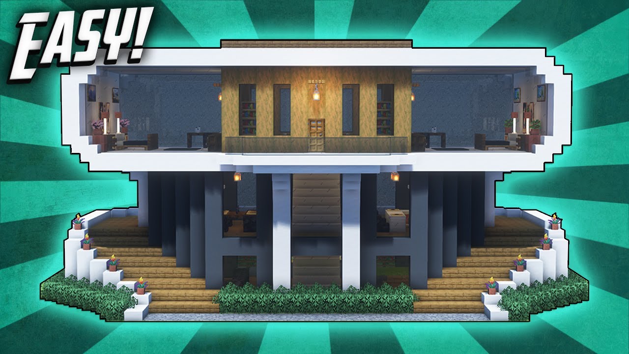 GabrielNic31 🇺🇾 #MinecraftTecnico on X: 🔥😱CASA MODERNA GRANDE EN  MINECRAFT 2021😱🔥 👉 #Minecraft #Minecrafttutorial  #Minecraftbuilds #Minecraftideas #Minecrafthouse  /  X