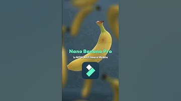 Nano Banana Pro is NOW in Filmora Mobile 🚀 | Viral AI Templates