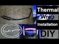 Installing thermal wrap on my pipe yamaha r15 v3 exhaust pipe