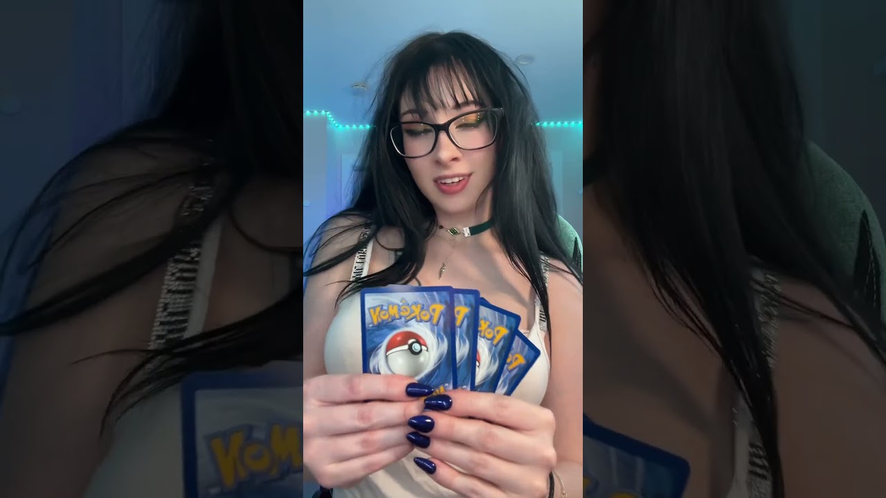 ITS ME OR THE POKEMON CARDS YOU CANT HAVE BOTH