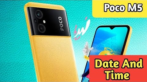 How To Set Date And Time In Poco M5, Set Date And Time In Poco M5, How To Set Date And Time