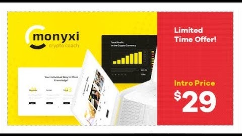 Monyxi | Cryptocurrency Trading Business Coach WordPress Theme | Themeforest Templates