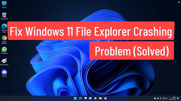 Fix Windows 11 File Explorer Crashing Problem (Solved)