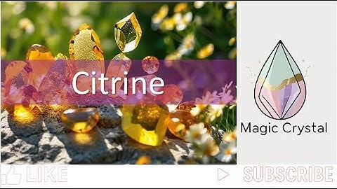 Citrine: The Stone for Abundance, Success, and Joy 🌞💰✨
