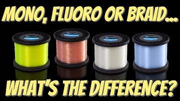 Fishing LINE Types 101 | When to Use Mono, Fluoro, or Braid