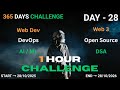 Day - 28 | DevOps - Learning FullStack Web Development | Coding The Code