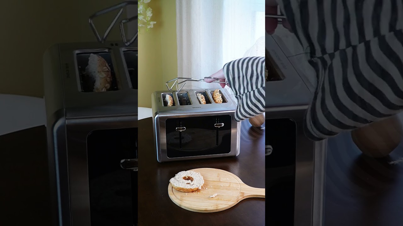 Toaster, intelligent temperature control, precise baking, every piece of toast has the best taste🥳🥳🍞