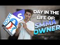 SMMA Owner Day In The Life VLOG - Sales Call & How I Got My First Client!