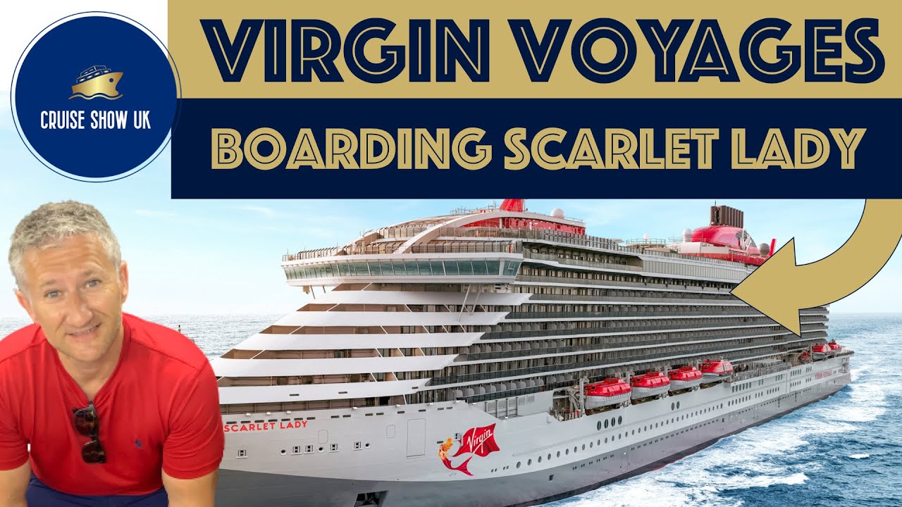 We Experience The Full Virgin Voyages Embarkation Cruise Ship Boarding Process Youtube