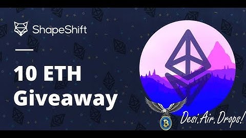 Shapeshift airdrop